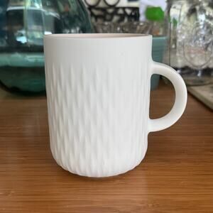 Espresso fusalp White Bisque Textured Coffee Mug